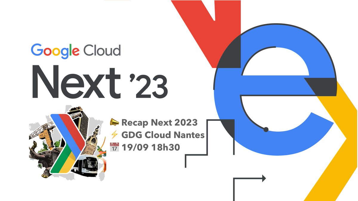 Julien Landuré (@jlandure) on Twitter photo 👋 Vous n'avez pas eu le temps de suivre #GoogleCloudNext ?
⚡️ On vous propose un concentré d'annonces au format table ronde avec le <a href="/gdgnantes/">GDG Nantes</a> le 19 Septembre ! #Apero
💚 Avec des guest <a href="/ZenikaIT/">Zenika</a> <a href="/SFEIR/">SFEIR</a> comme <a href="/SeifeddinMansri/">Seifeddin Mansri</a> <a href="/pyaillet/">pyaillet 🤘 @pyaillet@piaille.fr</a> <a href="/JohanProCloud/">Johan PROTIN</a>
meetup.com/fr-FR/gdg-clou… 👋 Vous n'avez pas eu le temps de suivre #GoogleCloudNext ?
⚡️ On vous propose un concentré d'annonces au format table ronde avec le <a href="/gdgnantes/">GDG Nantes</a> le 19 Septembre ! #Apero
💚 Avec des guest <a href="/ZenikaIT/">Zenika</a> <a href="/SFEIR/">SFEIR</a> comme <a href="/SeifeddinMansri/">Seifeddin Mansri</a> <a href="/pyaillet/">pyaillet 🤘 @pyaillet@piaille.fr</a> <a href="/JohanProCloud/">Johan PROTIN</a>
meetup.com/fr-FR/gdg-clou…