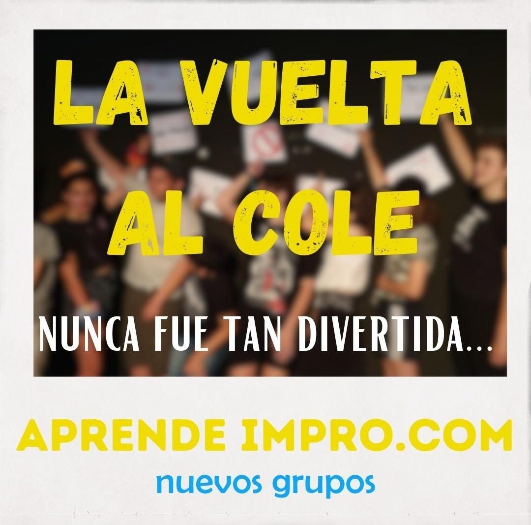 feryjzz's tweet photo. Volvemos con las pilas cargadas! Nuevos cursos para aprender a improvisar. #AprendeImpro @improimpar #impro #clases
https://t.co/e6y8rn3yDc https://t.co/Jwc1CGYCKa