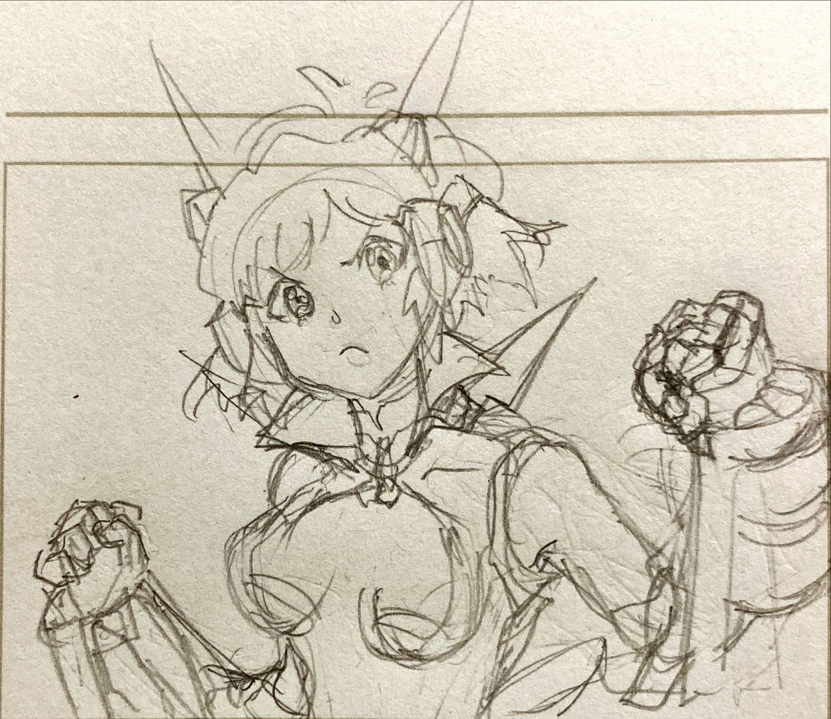 今日から1日1らくがきやろうと思いますが3日坊主ですぐ辞めると思います 