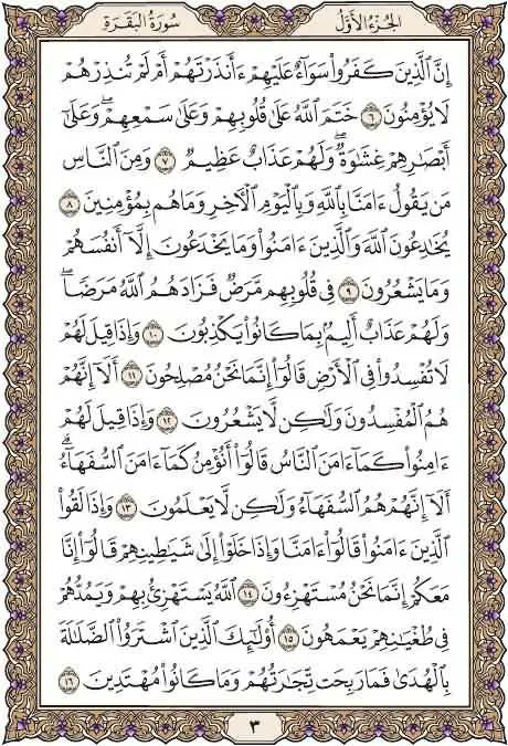 كل يوم صفحة من القرآن الكريم tweet media