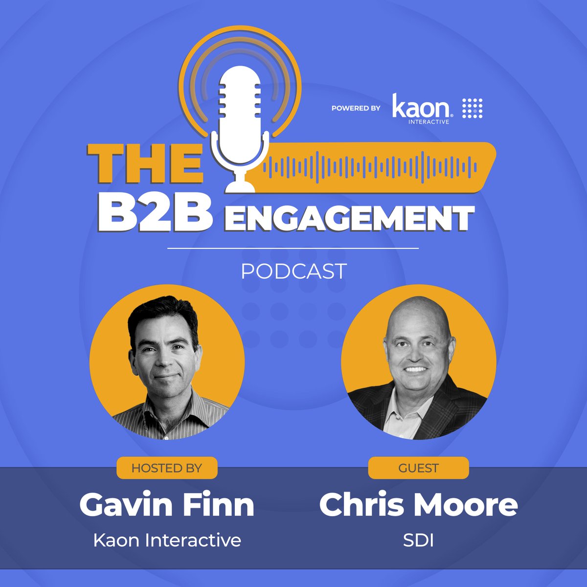 🎙 On The B2B Engagement Podcast this month: Chris Moore, CEO &amp; President of <a href="/MROasAservice/">SDI</a>.
Discover how SDI turned challenge into strategic opportunity, shifting from transactional selling to transformational consulting. Listen ▶ kaon.com/news/from-an-a… #theb2bengagementpod