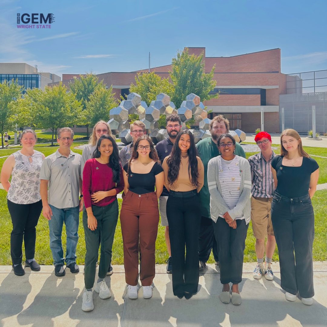 Meet the team!🥳

Did you want to learn a little more about the students behind iGEM Wright State - OH?
Well, stay tuned on Tuesdays and Thursdays to meet our #wrightstate iGEMers.
