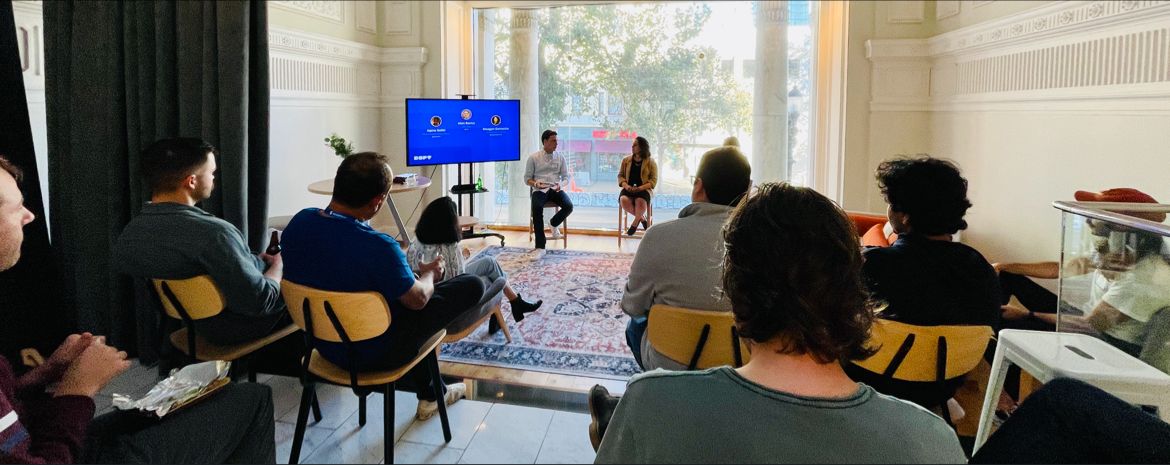 alon's tweet photo. Last week, we hosted a PLG happy hour at the Dopt office and had a panel with @meagan (Head of Product at @render) and @japnasethi (Head of Monetization at @otter_ai). They’ve worked at some of the leading PLG SaaS companies: Figma, Slack, Dropbox, Webflow, Productboard. https://t.co/SndKgZ3mrz