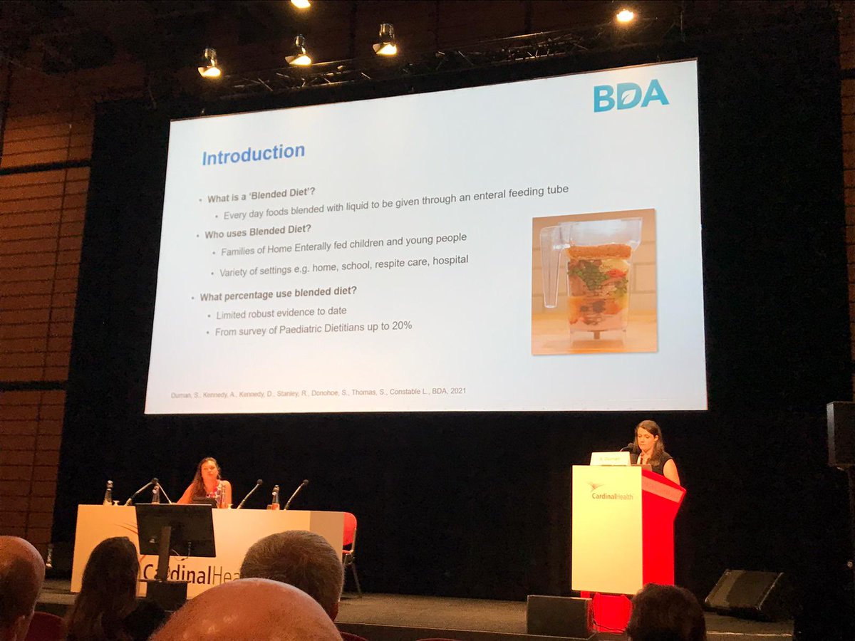An honour to be invited by Cardinal Health to present on Blended Diet at ESPEN ‘23 in Lyon. Covering my doctoral research, clinical practice and development of the BDA Practice Toolkit. A great audience from all over the world with insightful questions. #ESPEN23