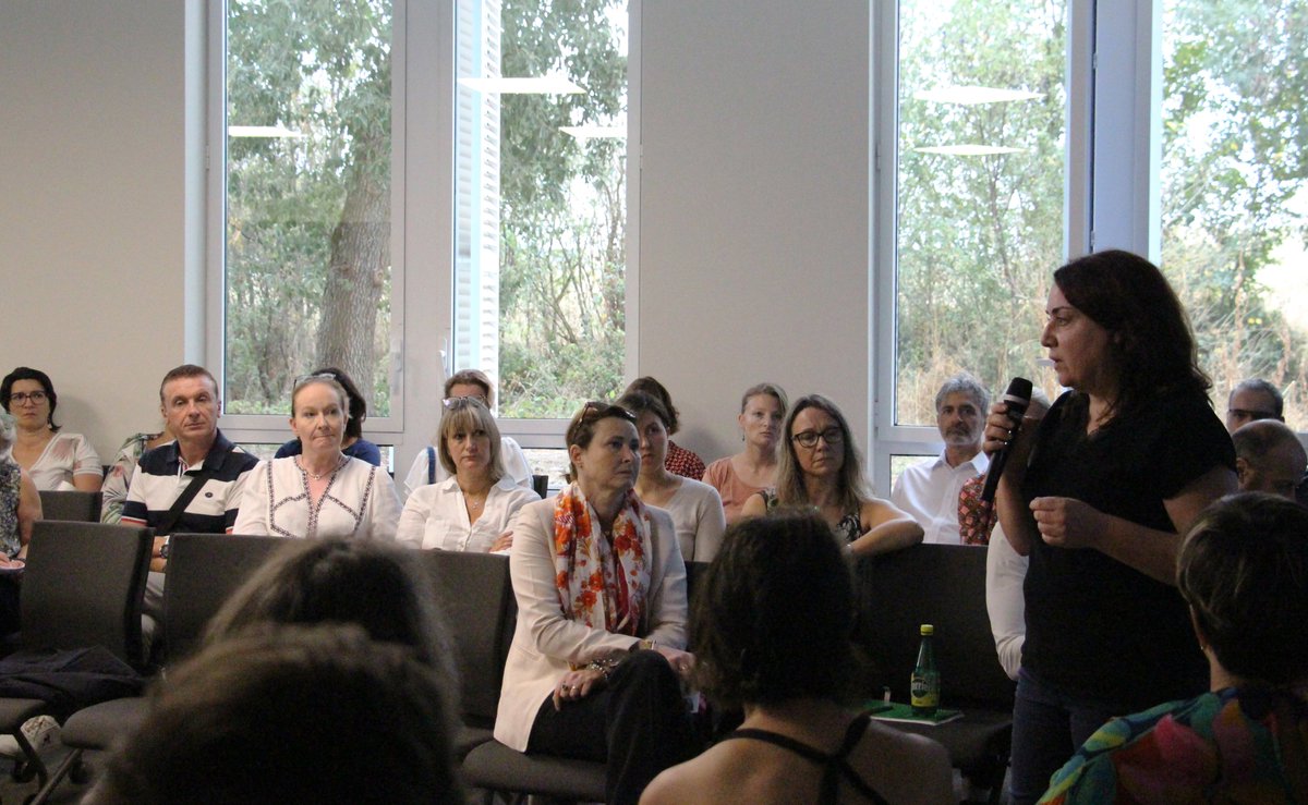 cdgfpt_31's tweet photo. Séminaire de rentrée ce 12 septembre pour le #CDG31
➡️ présentation des #ProjetsStratégiques prioritaires
➡️ lancement du #ProjetDétablissement avec la participation exceptionnelle de @MathiasVicherat , Directeur de Science Po Paris
➡️ sensibilisation à la cybersécurité https://t.co/UHMRa8cyfm