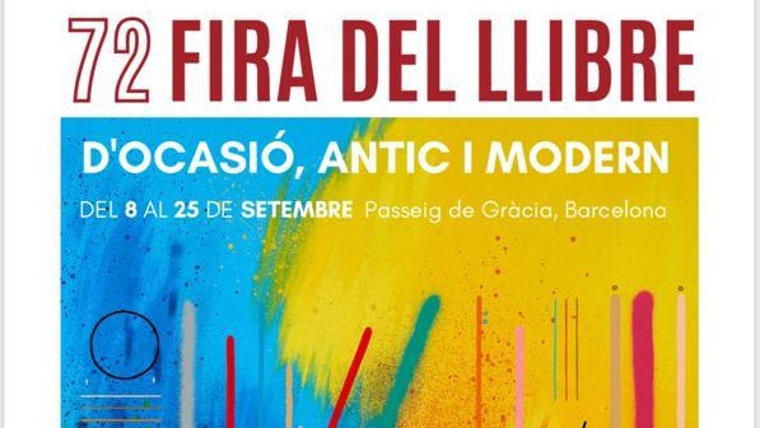 bcnliteratura's tweet image. 📢La Fira del Llibre d'Ocasió, Antic i Modern celebra la seva 72a edició fins al 25 de setembre!

Hi haurà 32 parades i una mostra dedicada al #jazz.
