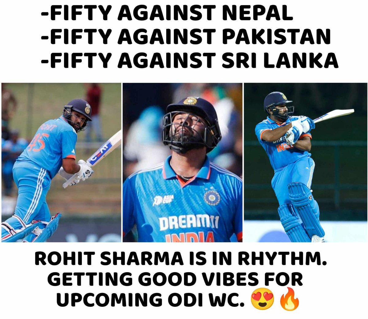 This hitman's hits are hazaar१० ⚠️
#RohitSharma reaches 10000 runs in ODIs.

#INDvSL live now only on #DisneyPlusHotstar, free on the mobile app.
#FreeMeinDekhteJaao #AsiaCup2023 #AsiaCupOnHotstar #Cricket
#INDvSL