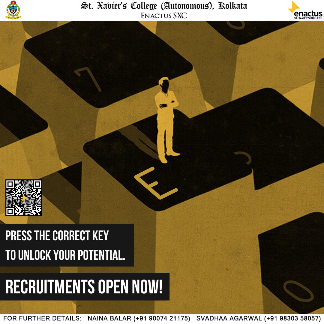 Enactus_sxc's tweet photo. The right choice at the right time can be the difference between the life you have and the life you wish you had.

Join us in crafting a better, more sustainable future for all. 

Enactus SXC
Seeking Possibilities 
Taking Action
Enabling Progress. https://t.co/YHJsbUkqyY