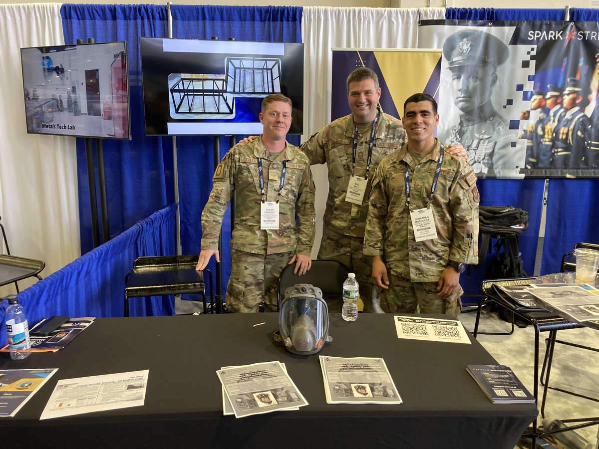 Big week the the AFA Air, Space, and Cyber conference! The @usairforce showcased IRIS, our newest connected device that enables Advanced Comms and workplace safety for aircraft maintainers and confined space entrants, powered by our #software and #technology platform.
