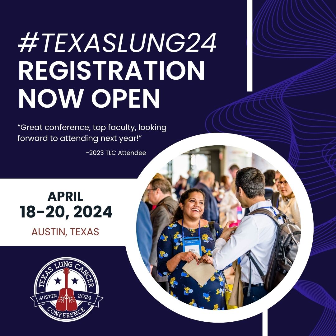 Get ready for an amazing conference: TLC 2024 registration is open. Don't miss this chance to learn, network, and experience a unique #CE meeting in Austin, Texas. See you there! #TexasLung24 #RegisterToday