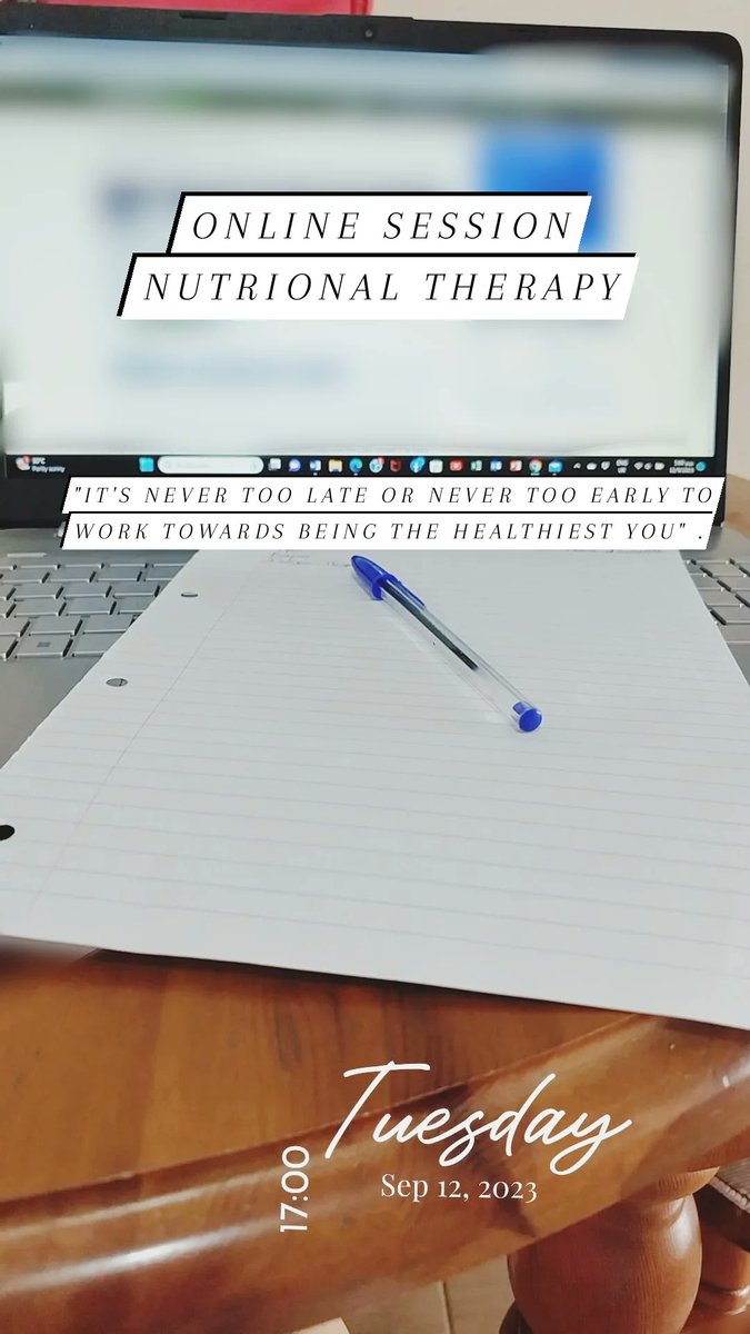 'It's never too late or never too early to work towards being the healthiest you' ❤️

#healthylifestyle #HealthyLiving #nutritionaltherapy #onlinesession 
#wellnessprojectbykalia