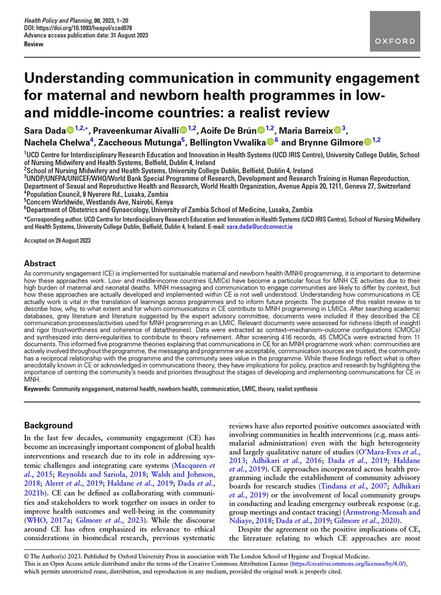 Sara Dada, PhD tweet media