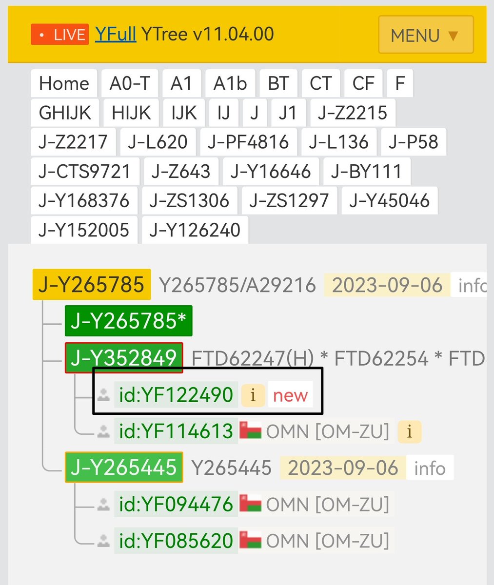 قبيلة الحكلي ( القرا ) DNA tweet media