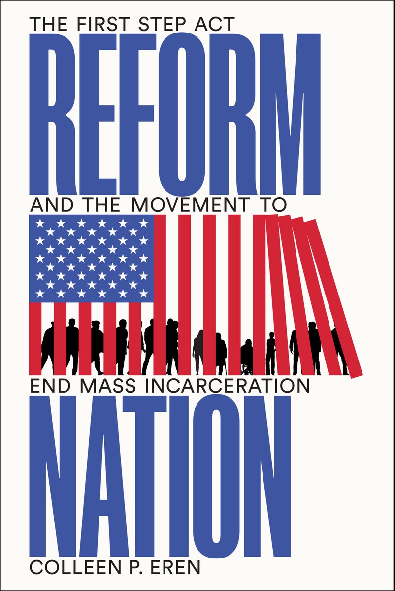 This is <a href="/ColleenEren/">Colleen Eren</a>, I'm a criminologist, Crime &amp; Justice Research Alliance scholar, &amp; former organizing dir. @ New Yorkers vs. the Death Penalty. Today, my book Reform Nation: The First Step Act &amp; the Mov't to End Mass Incarceration launches! <a href="/stanfordpress/">Stanford Press</a> #ReformNationBook