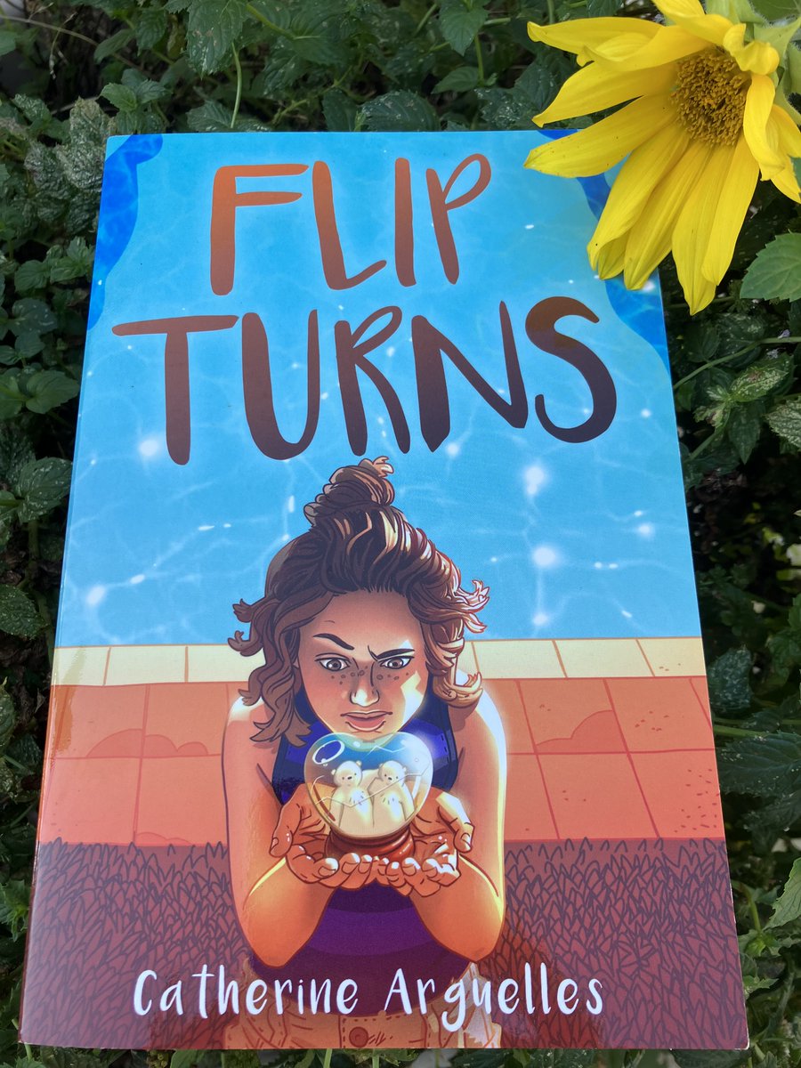 FLIP TURNS has been out for ONE year!! Of course I'm doing a #giveaway to say thanks! Like, follow, and RT (Repost) this tweet, and I'll pick one random winner on Friday 9/15 at noon to receive a signed copy of Flip Turns. US only please. #teachers #librarians #mg <a href="/JollyFishPress/">Jolly Fish Press</a>