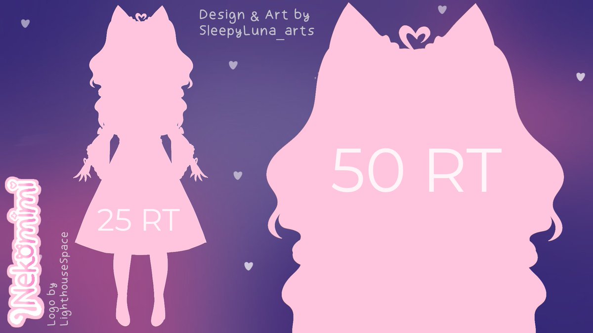 ✨2D Model Reveal✨

Eine Weile schon liegt 2D Nekomimi bei mir auf dem PC und möchte sich endlich zeigen! Ab meinem Anniversary nutze ich sie regelmäßig ❤️

Design, Zeichung &amp; Rig @SleepyLuna_arts

Schaffen wir es das Reveal bis zu meinem Anniversary am 09.10.23 aufzudecken?🥰❤️