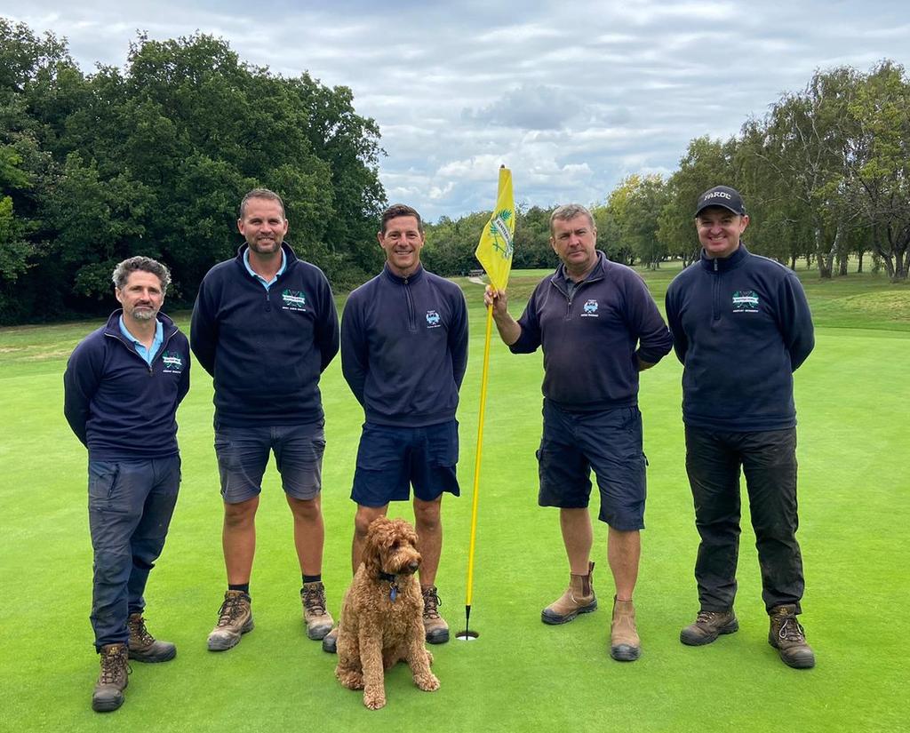 bansteadgolf's tweet photo. Today, it's #thankagreenkeeper day. We'd like to thank @garyrowe78 and his team (Joe, Luke, Phil, Thore and Chris - not pictured - along with Sonny the dog!) for their hard work, day in, day out and in all weather conditions to maintain and prepare the course for us to enjoy. https://t.co/NH0tIiItLm
