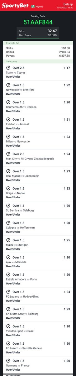 afro_tips's tweet photo. 30 ODDS FOR THE STREET

SPORTYBET CODE : 51AAF844

MAKE YOUR EDITS, STAKE AND 💥

@Ekitipikin @Ada_Daddyya @cindy_blog @mrbayoa1 @JTech_Tips @TheRealCEOAmber @BerryYNWA1 @BETFUSE1 https://t.co/ehMHZN1jWX