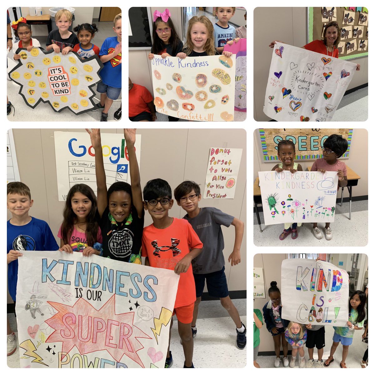 HebronValleyES's tweet image. Kindness is our SuperPower! Loved celebrating our PreK with a Kindness Parade #LISDBeKind