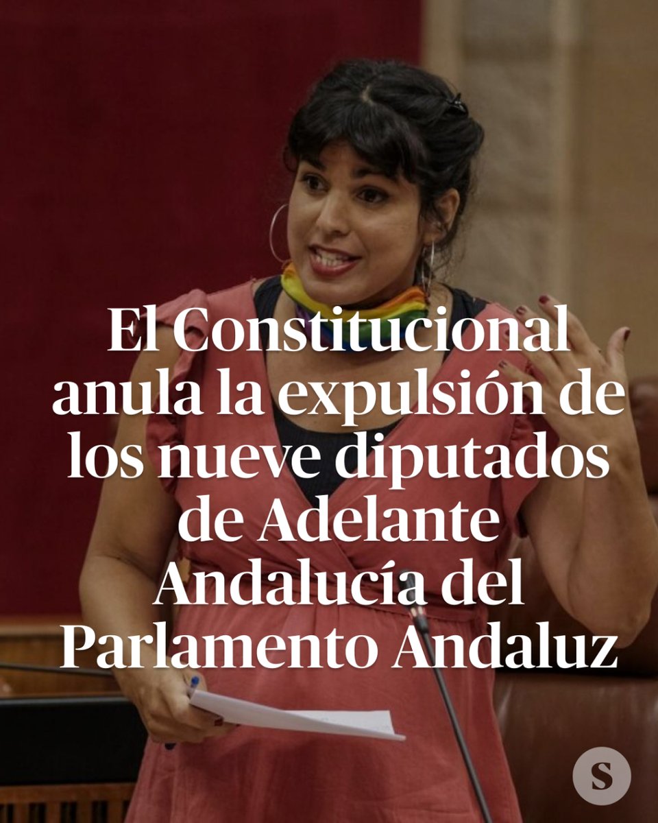 ⚖️Desde Adelante Andalucía alegan que la decisión de la mesa del parlamento tenía como objetivo “intentar dañar a una fuerza andalucista de izquierda que era incómoda”. Por @laespigaora en @ElSalto_And  elsaltodiario.com/adelante-andal…