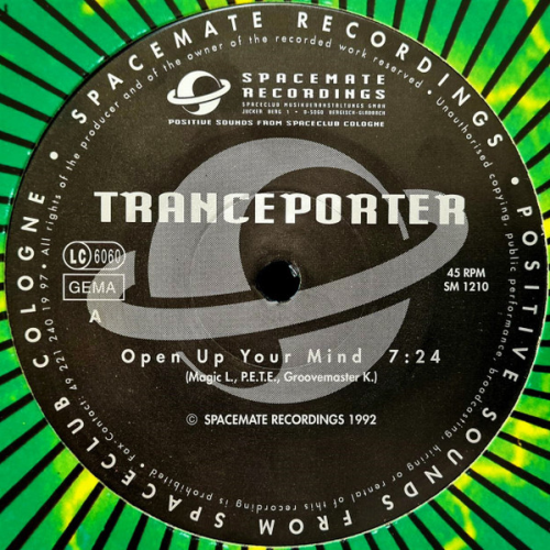 New arrival: Tranceporter - Open Up Your Mind (12' Vinyl) #Tranceporter #OpenUpYourMind #vinyl #cds