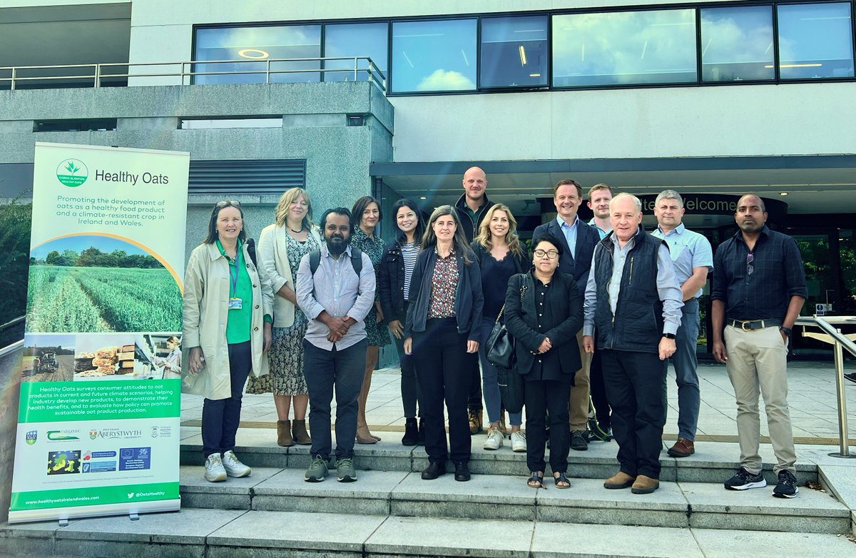 Interesting talks at the Healthy Closure Event at @ucddublin today. A big thanks to @OatsHealthy team, SMEs who participated in person and on zoom and @Samanth13988787 . @doohancropslab @HowarthOats @bracken_rich @SouthernAssembl @IrelandWales #EUinmyregion #erdf #EUIrelandWales