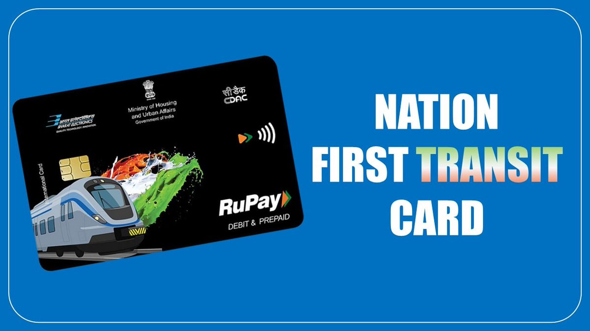 Muskan2402's tweet image. #SBI has launched the🎉 &apos; National First #TransitCard&apos;💳, a RuPay prepaid instrument that works with the National Common Mobility Card🚝 &amp;amp; may be used across the country.
.
#ecommerce #LearningAbility