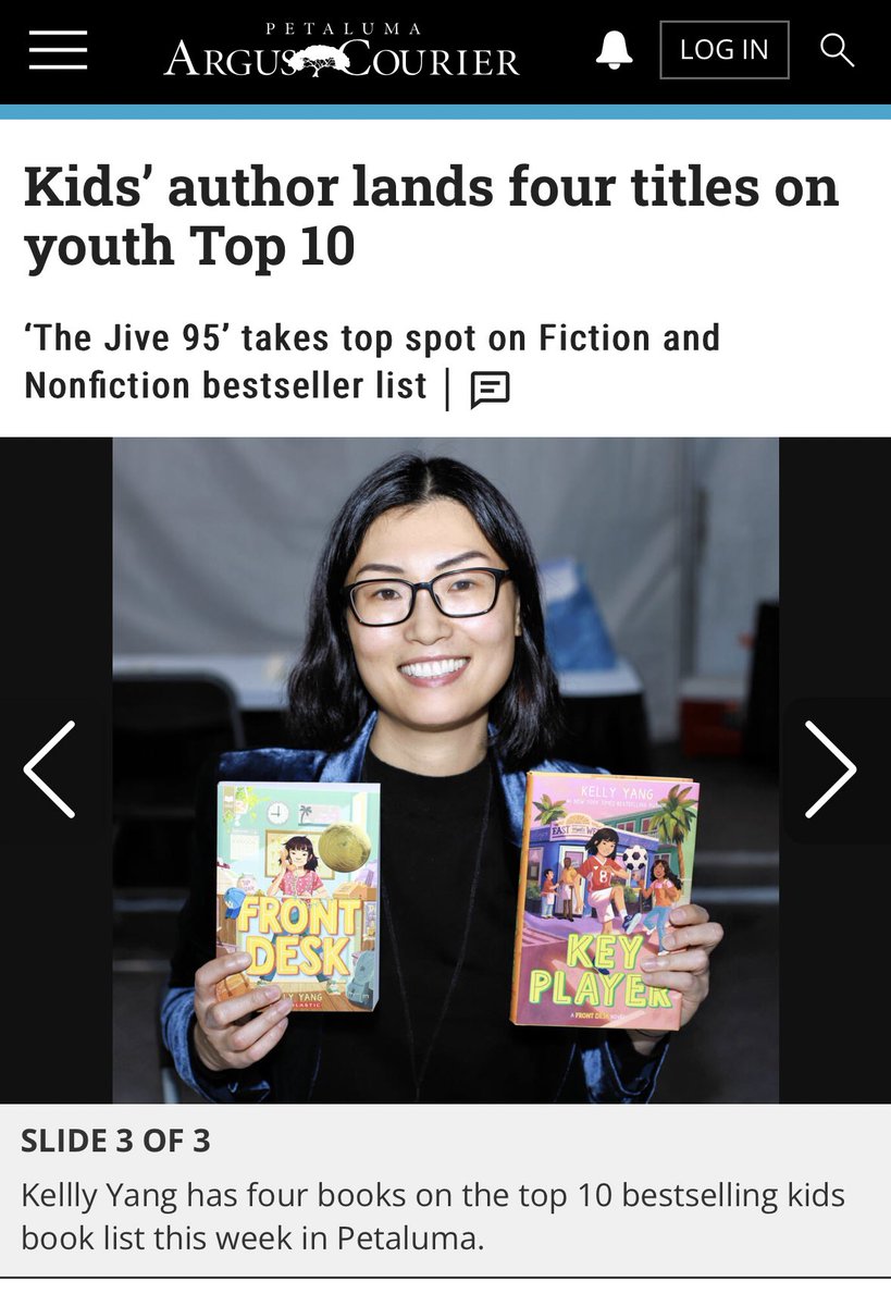 Kelly Yang (@kellyyanghk) on Twitter photo guess I’m officially not a bike anymore mom 😍❤️📚🥺🔥 #FrontDeskSeries #TopStory #FrontDesk #FinallySeen #NewFromHere <a href="/Copperfields/">Copperfield's Books</a> #SoGrateful <a href="/Scholastic/">Scholastic</a> guess I’m officially not a bike anymore mom 😍❤️📚🥺🔥 #FrontDeskSeries #TopStory #FrontDesk #FinallySeen #NewFromHere <a href="/Copperfields/">Copperfield's Books</a> #SoGrateful <a href="/Scholastic/">Scholastic</a>