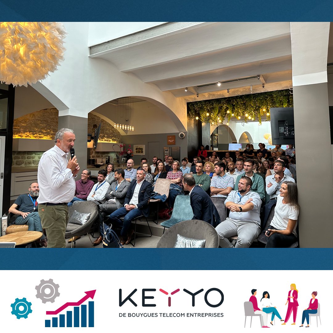 KeyyoCom's tweet image. [𝗥𝗘𝗧𝗢𝗨𝗥 𝗘𝗡 𝗜𝗠𝗔𝗚𝗘𝗦 📸] Rentrée des classes de nos managers 👩‍💼👨‍💼

Aujourd&apos;hui, les managers @KeyyoCom se sont réunis pour leur plénière de rentrée. Un programme rythmé par des échanges et de beaux projets en perspectives !  

#séminaire #projet #teambuilding