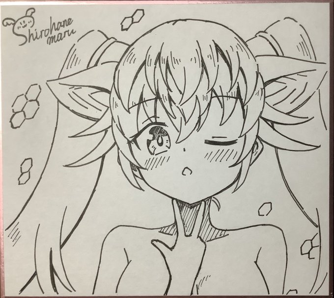 セイリュウさん 色紙 