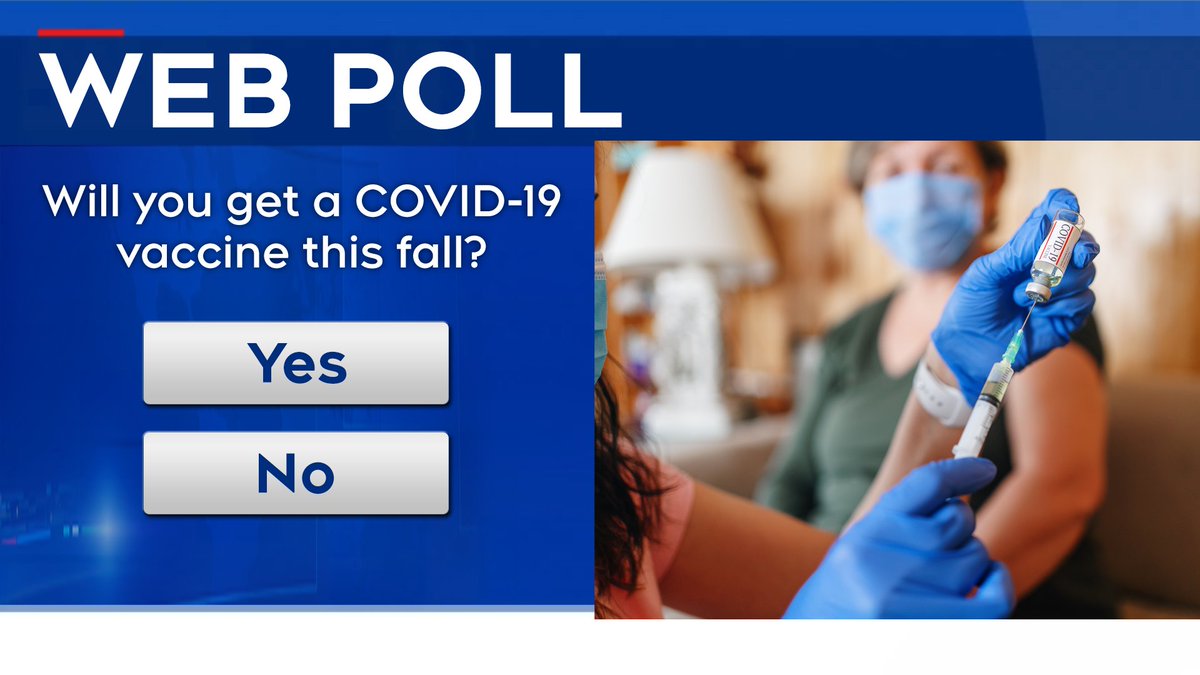 ctvottawa's tweet image. TODAY'S POLL: Will you get a #COVID19 vaccine this fall?
Vote now at ottawa.ctvnews.ca/community/polls and share your comments below. #ottnews #ctvottawa
#ctvnewsottawa