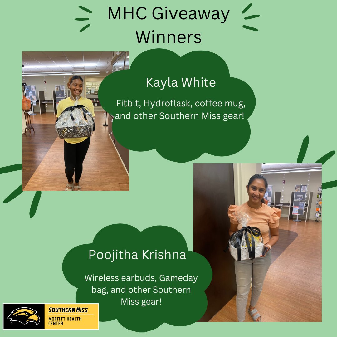 USMhealth's tweet photo. ๐ Congratulations to the lucky winners of our latest giveaway! ๐ฅณ Stay tuned for more exciting contests and prizes coming your way! ๐โจ #SMTTT #mhcttt https://t.co/eQ8TW6Lg26