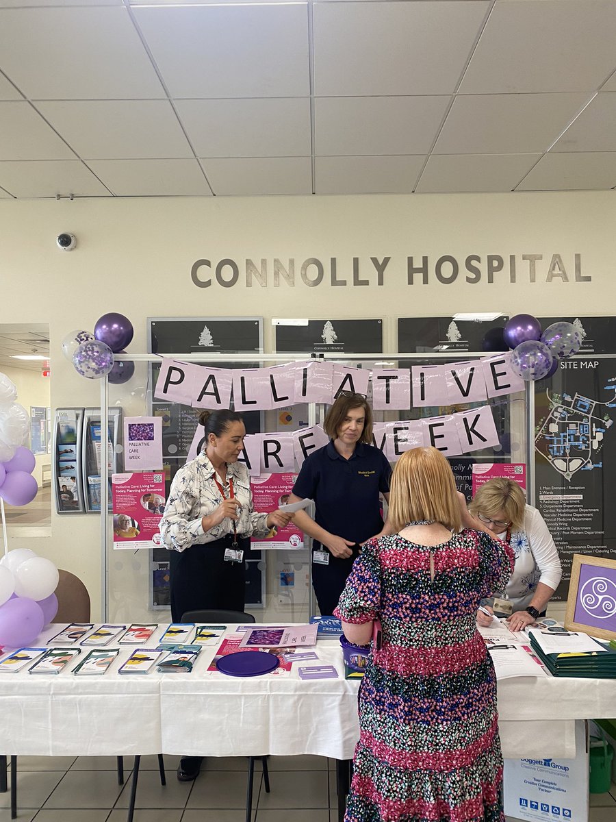 Thank you to everyone who dropped by our palliative care stand today #pallcareweek10 @NPQD_CHB @ConnollyNursing @CosgravePenny @IrishHospice @AIIHPC