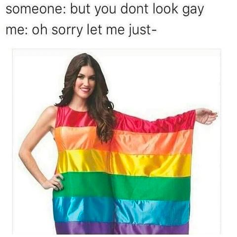 PersadCenter's tweet image. When it’s 2023 and people still think you need to “look” gay. 😆

#lgbtmeme #queermeme