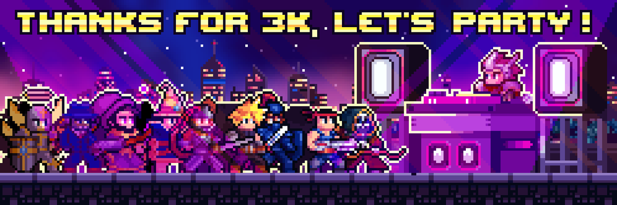 rebootworlds's tweet photo. Thank you for 3000 friends!

We couldn't do this without all you art and video game lovers.

#GetReBooted
