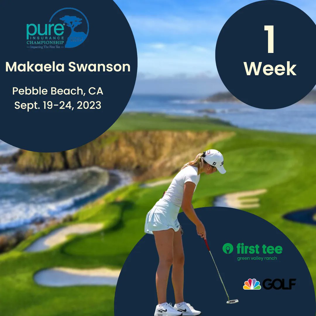 ⭐️1 Week until the Pure Insurance Championship ⭐️

We’re so excited for Makaela to compete in the Championship this year!!