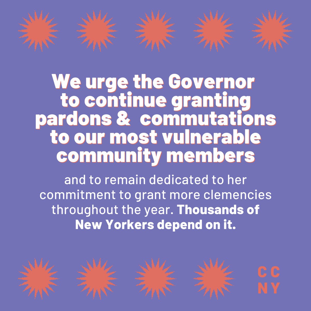 Clemency Coalition of New York tweet media