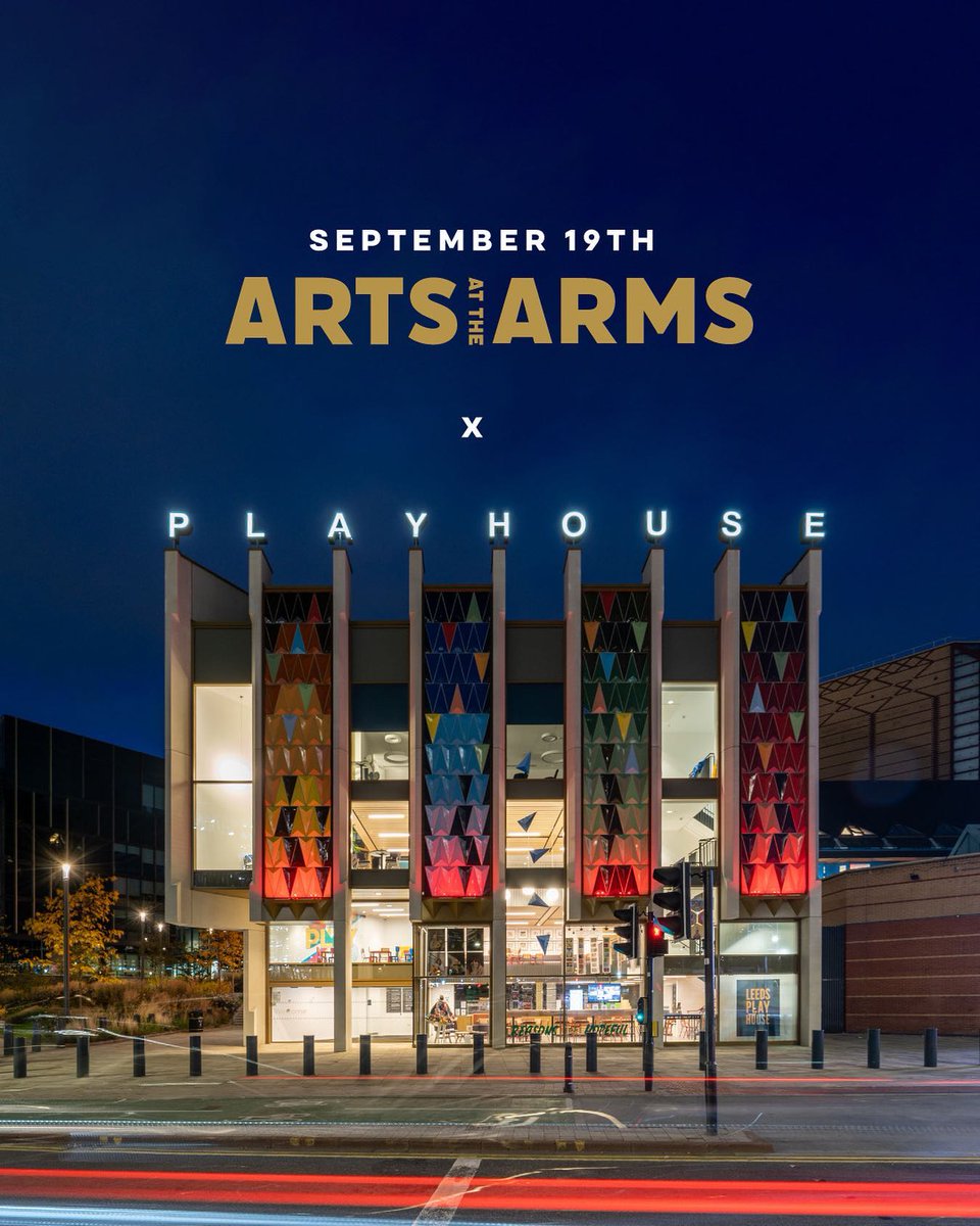 arts_arms's tweet photo. 🙌🎭Arts At The Arms 2023🎭🙌

We are so EXCITED to be back with a brilliant line up talent for our 2023 run🙂

🗓️ Dates:

📌 19th September @LeedsPlayhouse 
📌 28th September @Seven_Arts 

Hope to see some of you there!❤️

More Info: https://t.co/BdkY07PhUN https://t.co/Q5FkcEa4rB