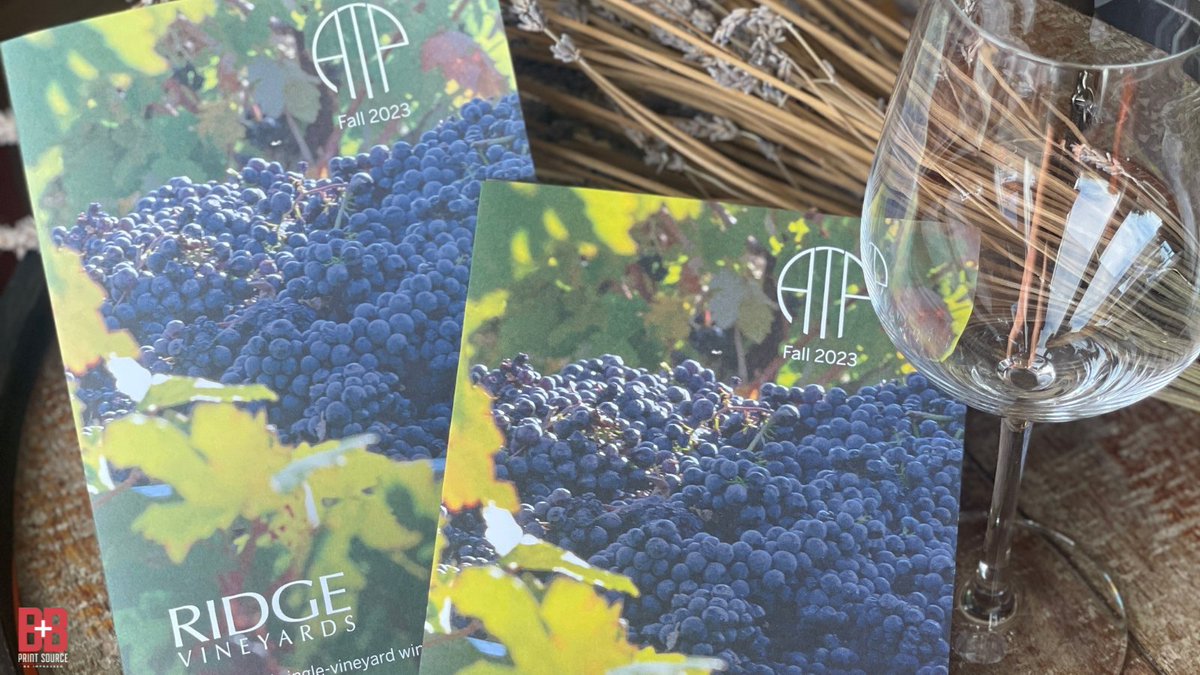 BBPrintSource's tweet image. Make the most of your brand just as Ridge Vineyards did! 🍷😍

Our sample gallery can be viewed here - pulse.ly/hp8r3jv99k
.
.
.
#bebold #portlandprinter #portlandoregon #design #bannerdesign #digitalprint #graphicdesigns #printing #digitalprint #offsetprinting