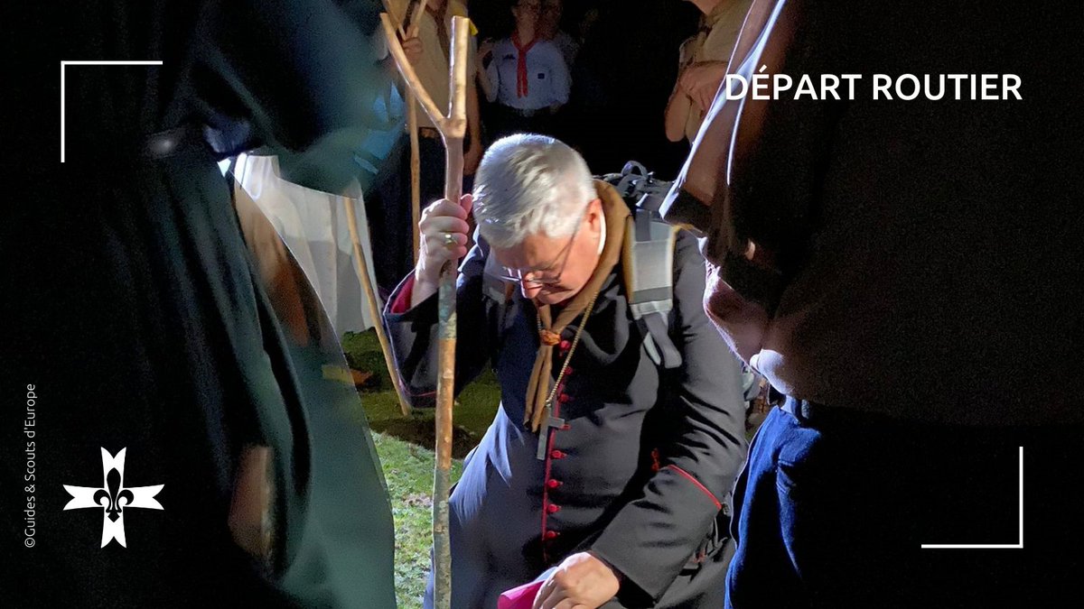 Un évêque prend son départ routier, une première dans l’histoire du scoutisme !
Ce week-end, Monseigneur Marc Aillet, évêque de Bayonne a rejoint la Communauté d’Hommes.

#départ-routier #engagement