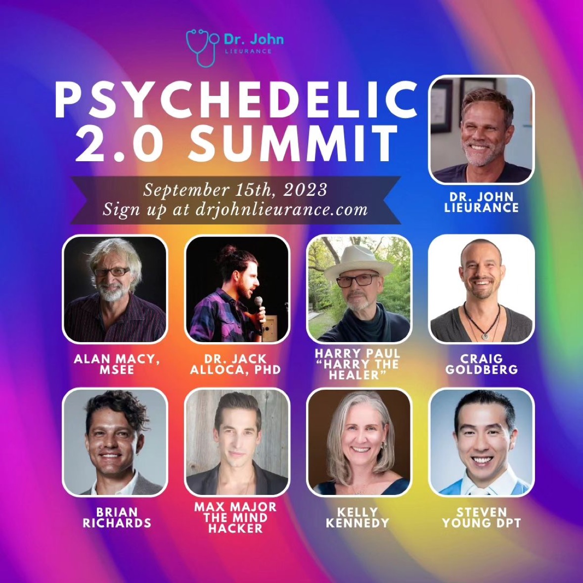 ☀️ Join Brian Richards and SaunaSpace @ the Psychedelic 2.0 Summit ☀️
9/15 in Sarasota, FL

Designed to provide attendees with a profound understanding of Psychedelic-Based Therapy and the scientific methods that can amplify its benefits.

drjohnlieurance.com/psychedelicsum…