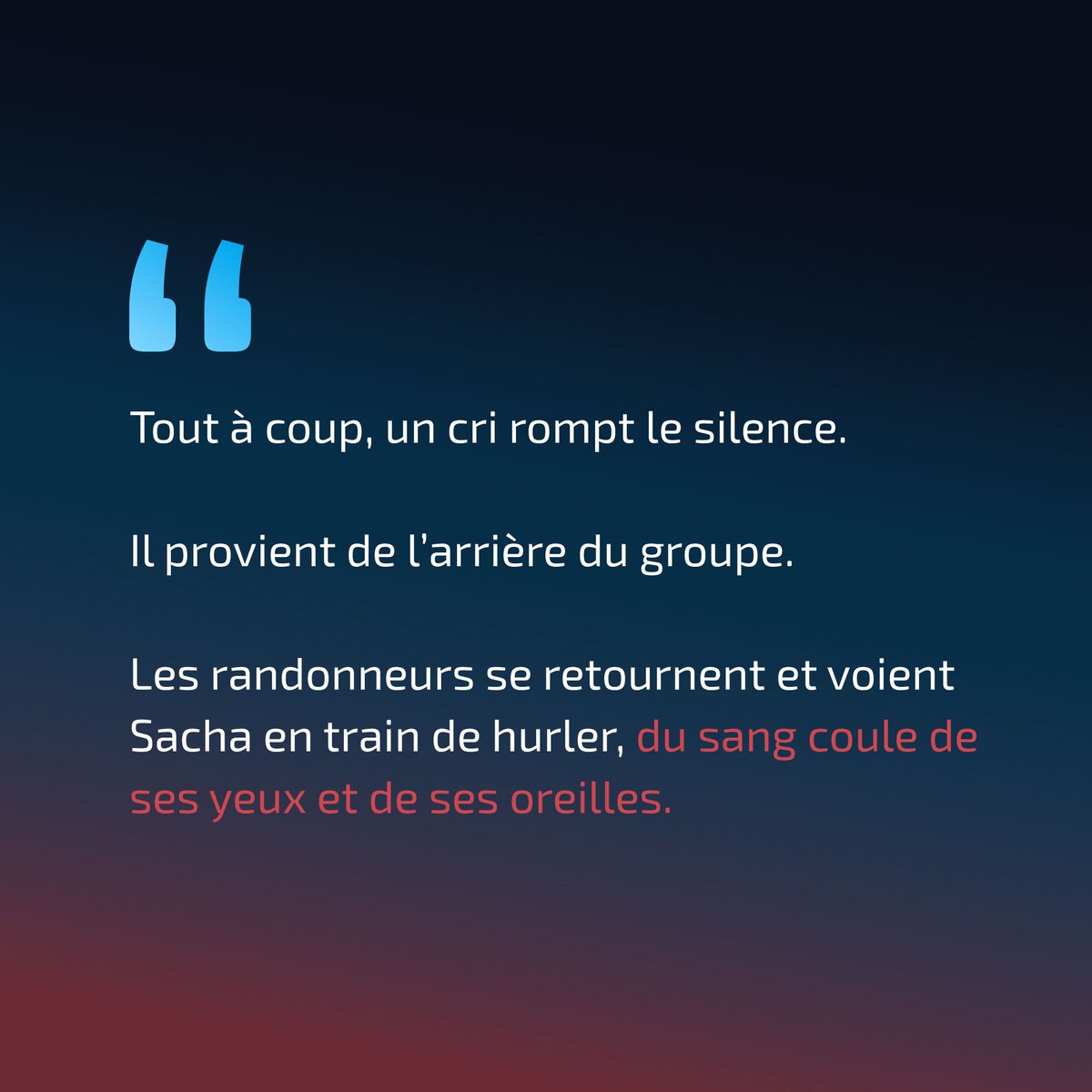 L’épisode 17 du RDV de l’étrange sort vendredi. Non, ce n’est pas Dyatlov.