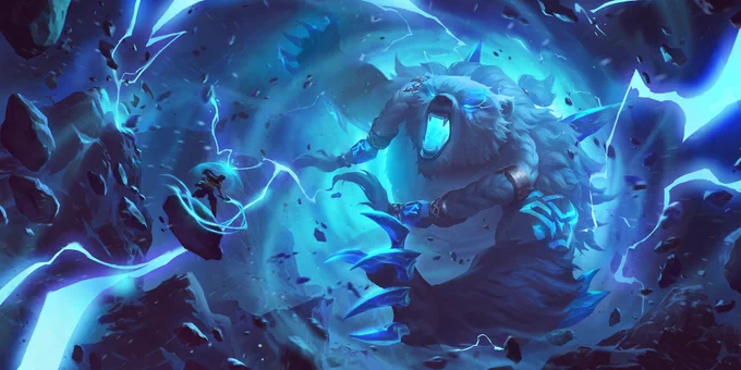 Volibear card arts 