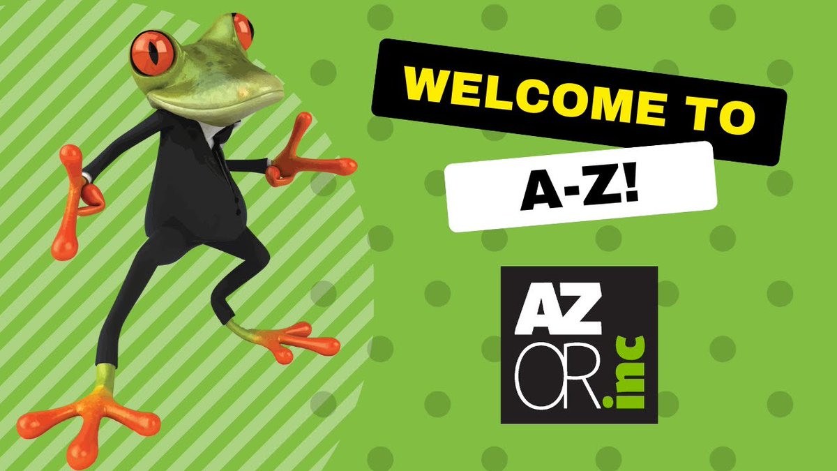 Thank you Big Slate Media for putting this amazing video together and helping us tell our A-Z story! #supportlocal #azorthefrog  hubs.ly/Q021RM1g0