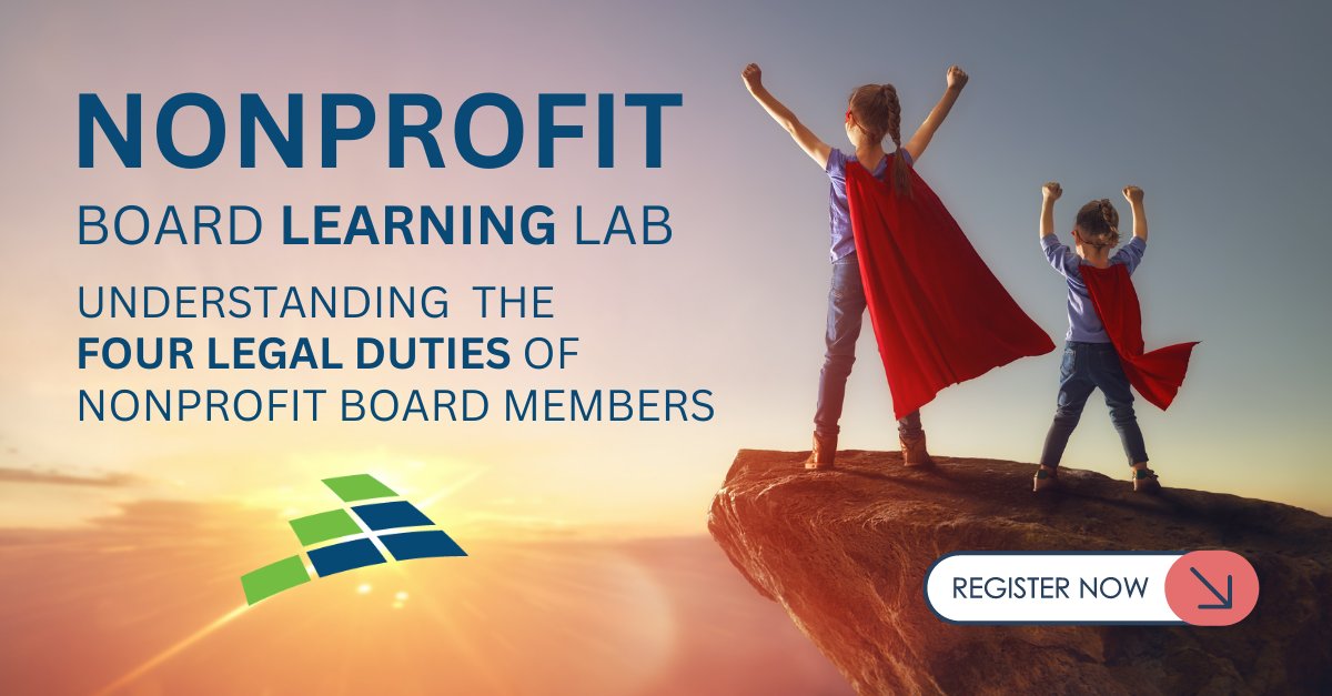 LeadershipMC's tweet photo. LMC presents a Learning Lab for our community superheros:  nonprofit board members!
Enjoy breakfast, learn the four legal duties of nonprofit board members AND solve some diabolically tricky board puzzlers to sharpen your skills! https://t.co/hbjfPuQIny