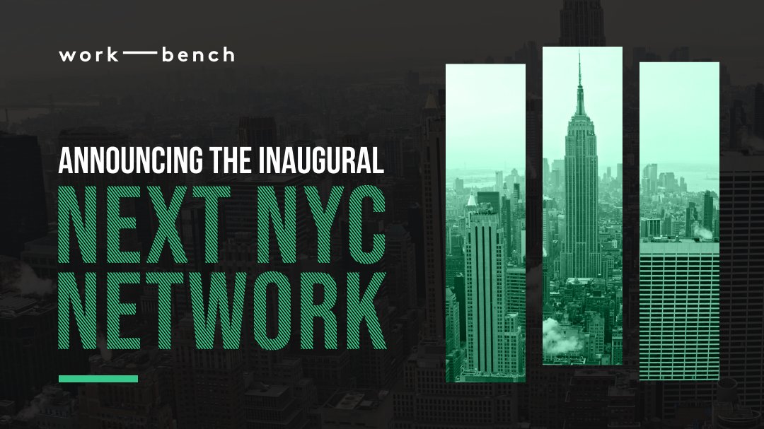 Welcome our inaugural Next NYC Network🥳

In our decade of investing in enterprise software, 1 part of our community has been critical in supporting our mission, scaling our port cos &amp; driving success in the ecosystem: our #WBNextNYC Network

work-bench.com/next-nyc-netwo…