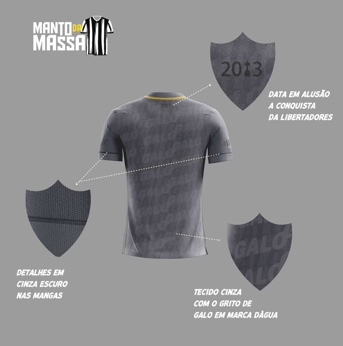 Minha versão do #MantoDaMassa finalizado e enviado! Espero que gostem! Aqui é Galo! 🐔

<a href="/Atletico/">Atlético</a> <a href="/ArenaMRV/">Arena MRV</a> #mantodamassa4 #Galo