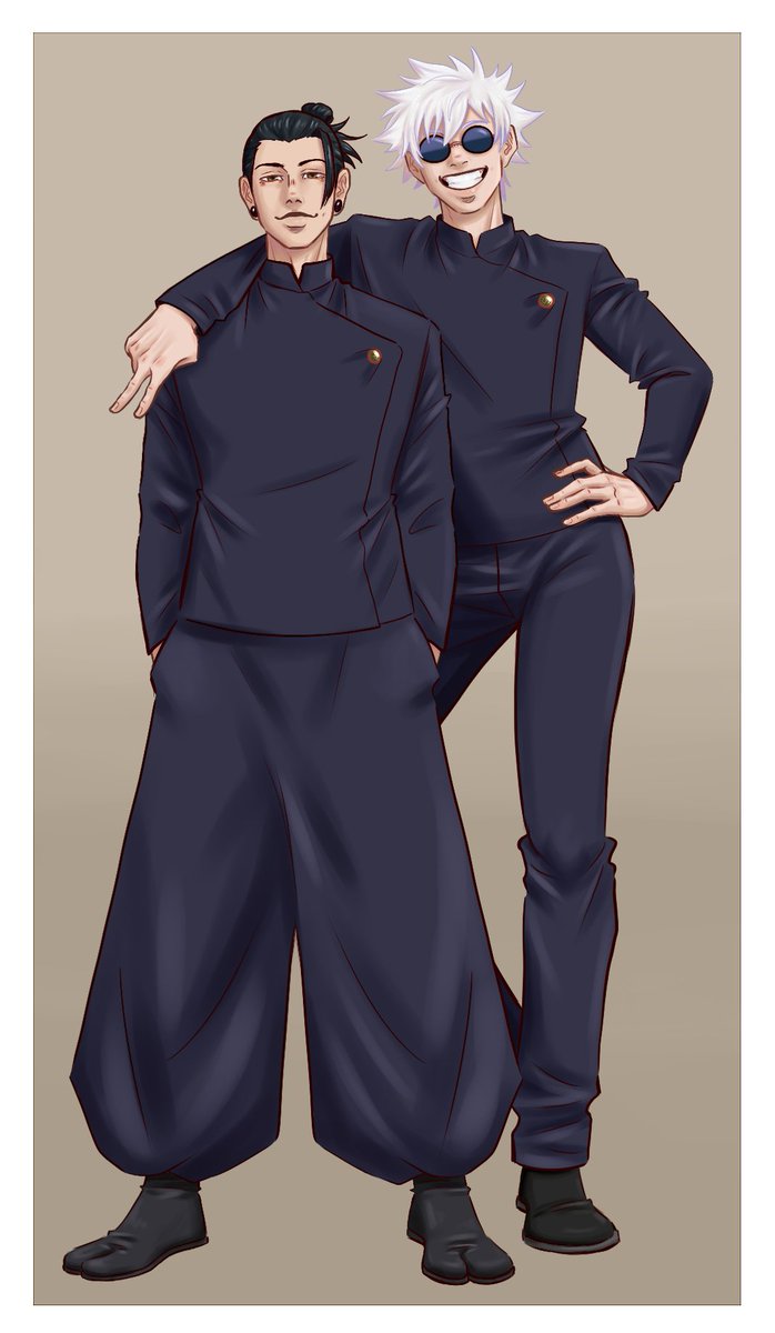 liam__mv's tweet photo. They're my therapy and the cause of my depression at the same time (1/2)
#JujutsuKaisen #jujutsukaisenseason2 #jjk #gojosatoru #getosuguru #digitalart https://t.co/e26gUAUJA6