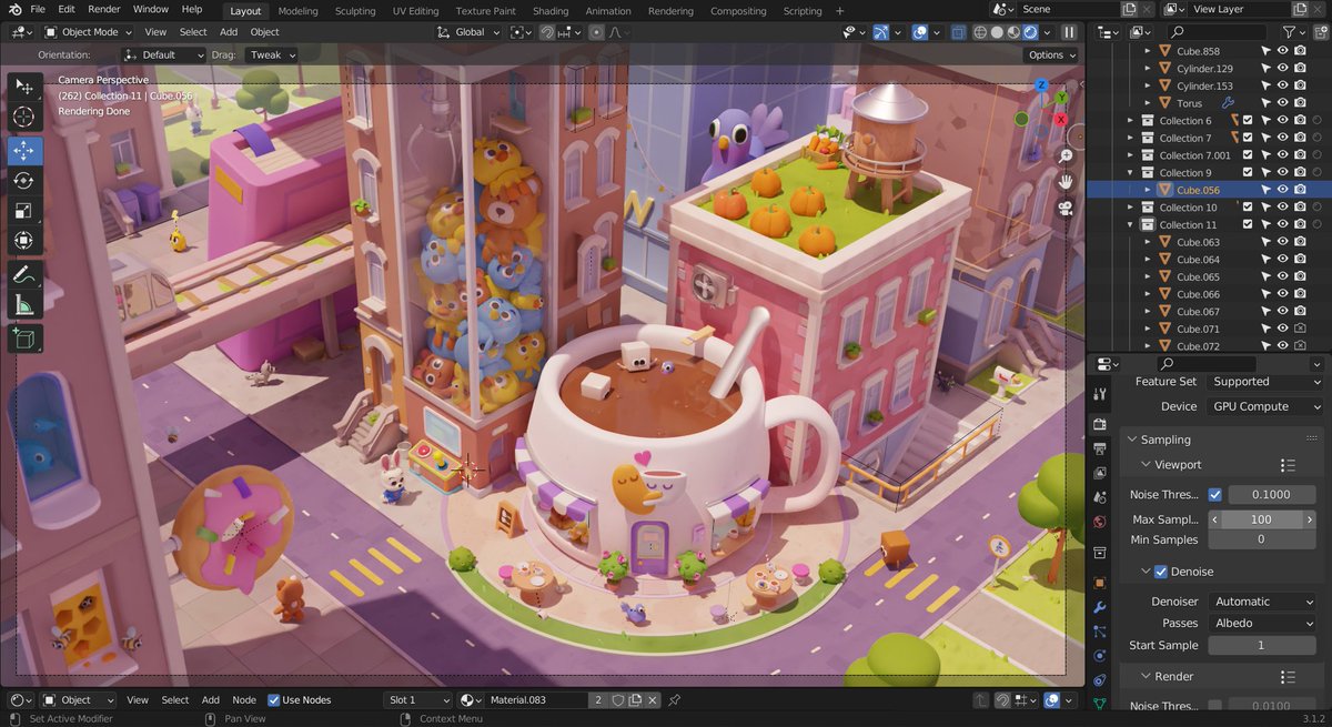 denis_wipart's tweet image. Crazy city :D

#3dmodeling #Blender3d #blender #illustration #3dart #game #gameart #blenderart #3d