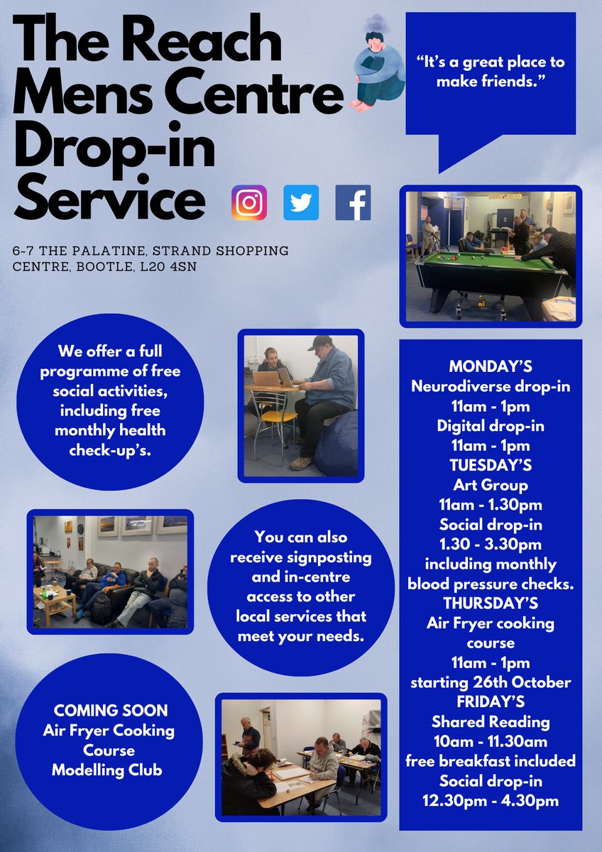 The Reach Mens Centre CIC tweet media